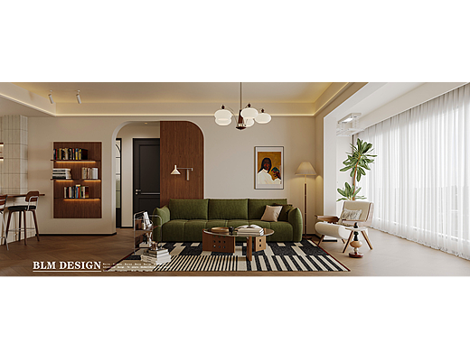 法式奶油-白龙马效果图