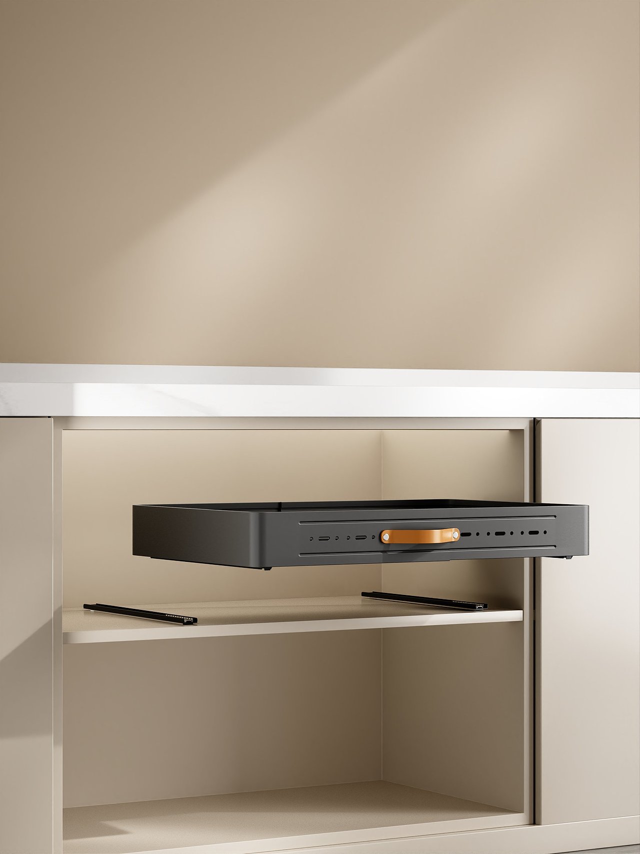 存图-左右伸缩拉篮