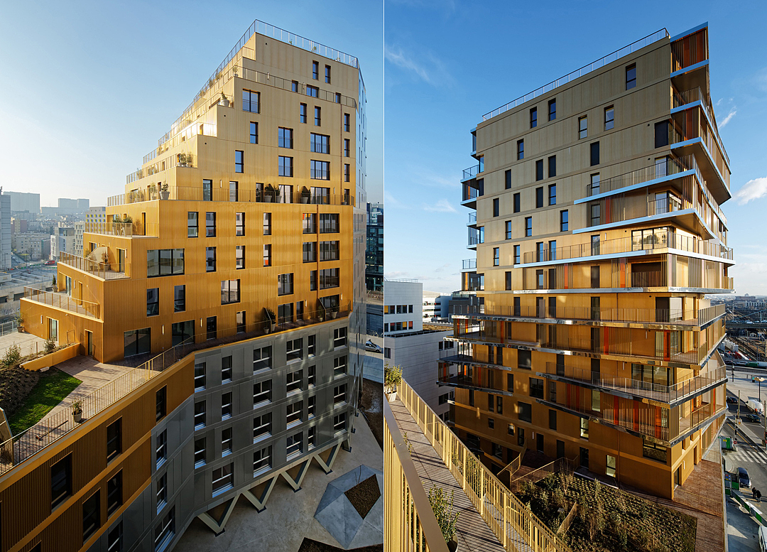 彩色多变的房子