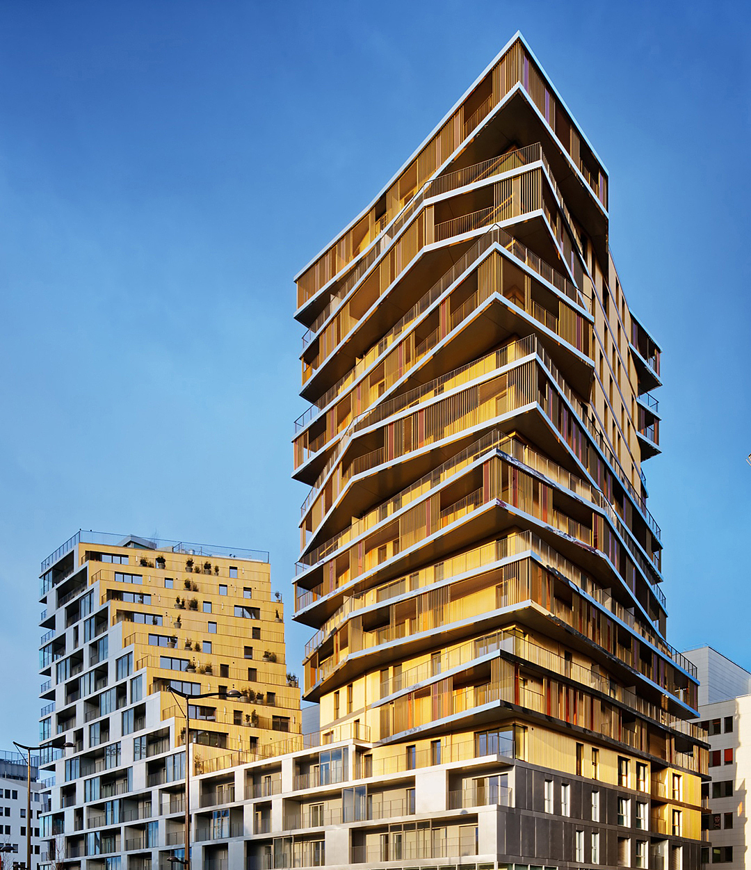 彩色多变的房子