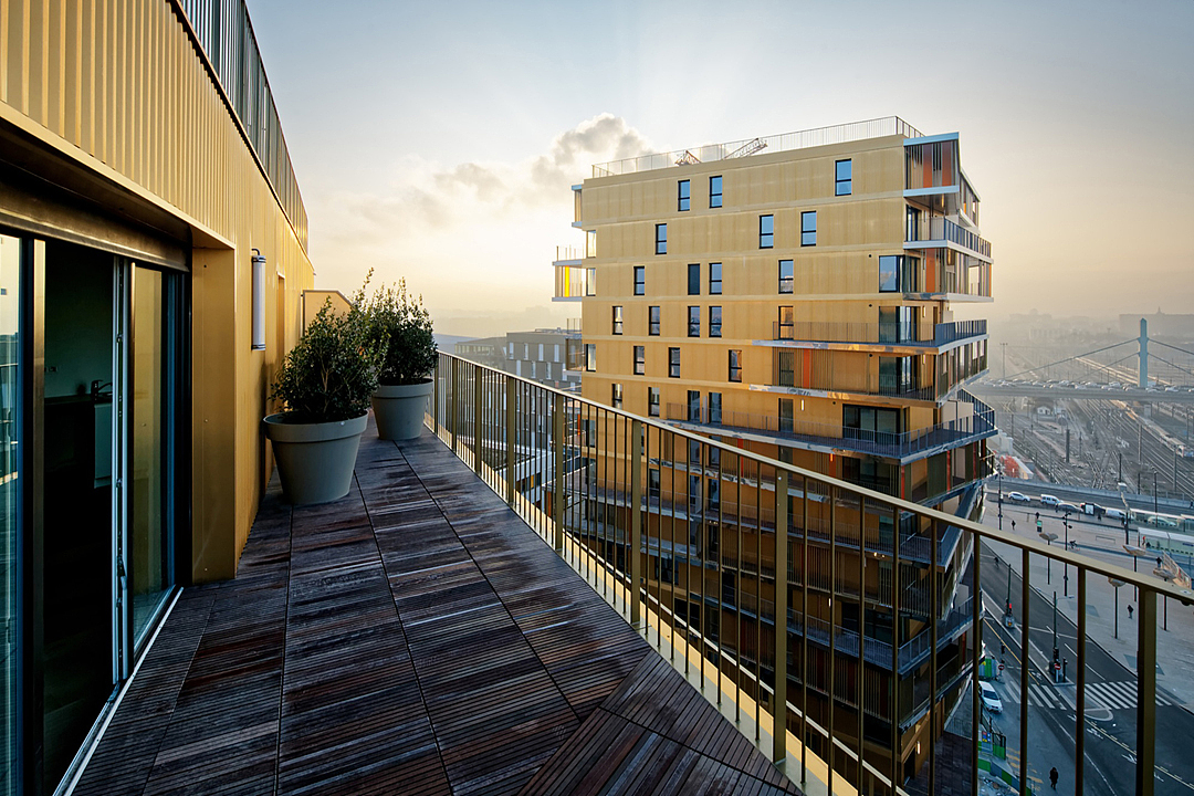 彩色多变的房子