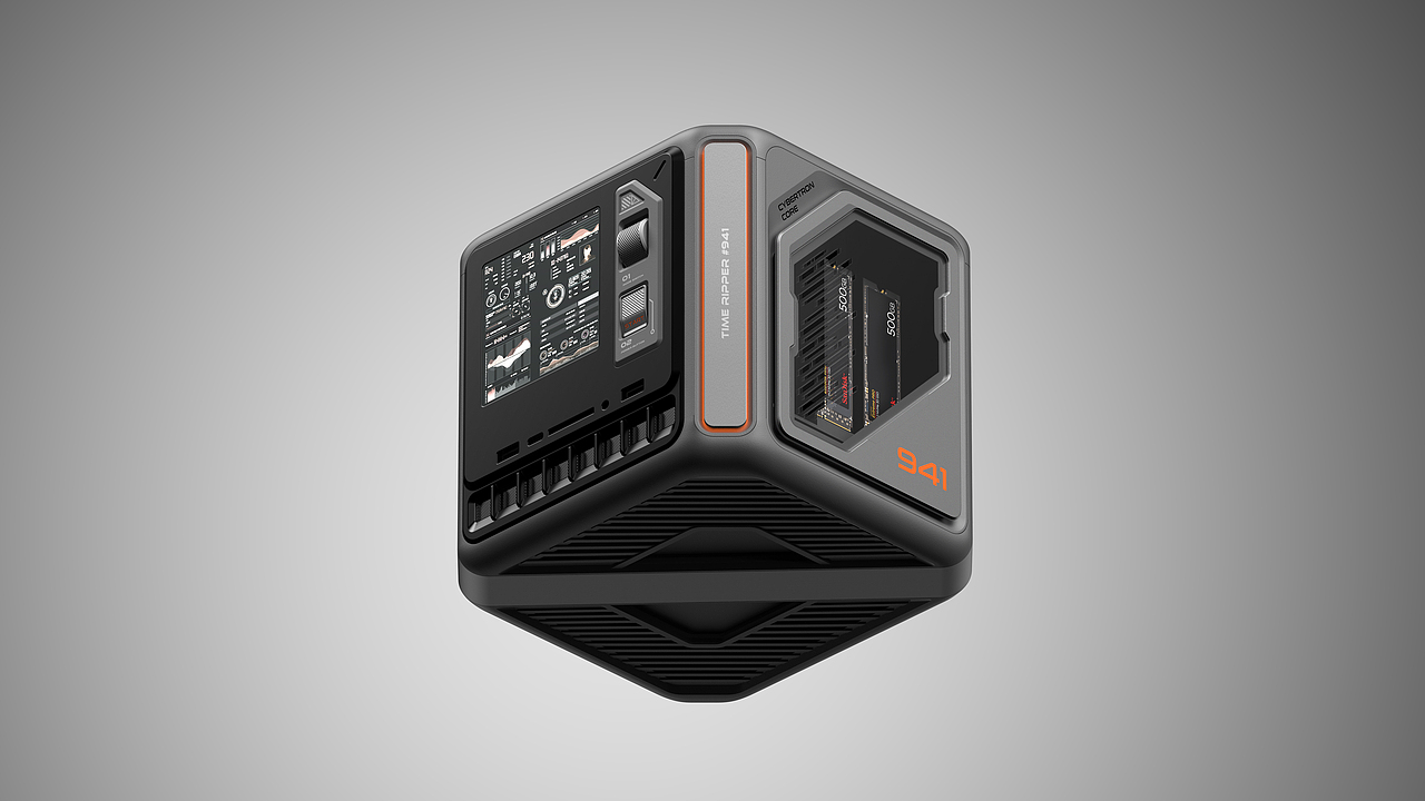 X-CUBE 游戏迷你主机（图ZMzg5MjE3MjA4） - 电子产品 - 站酷设计师几维设计KIWI原创素材 - 站酷ZCOOL