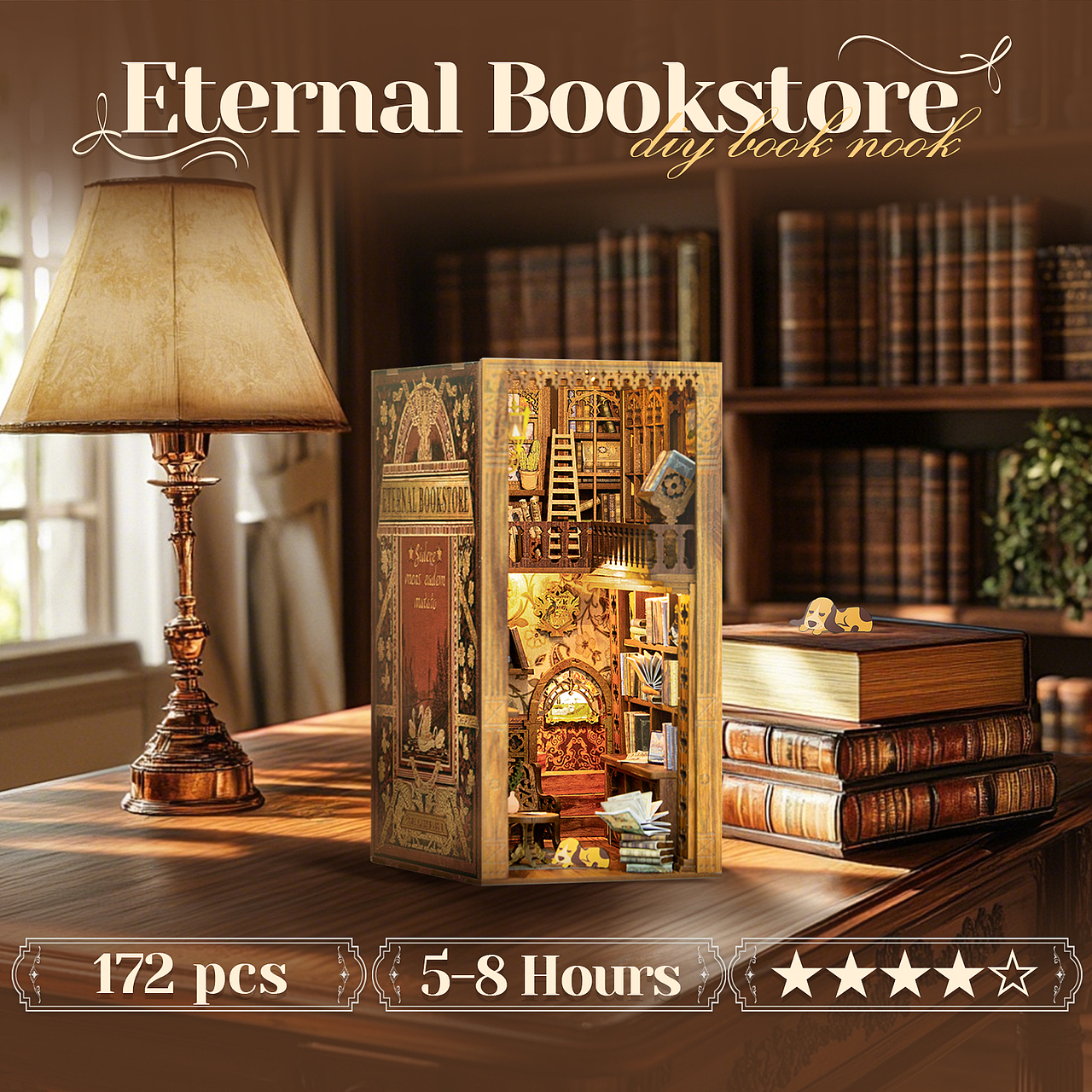 Eternal Bookstore永恒的书店-亚马逊电商视觉制作（图ZMzg5MjE4NzQ0） - 其他平面 - 站酷设计师番茄芝士蛋原创素材 - 站酷ZCOOL