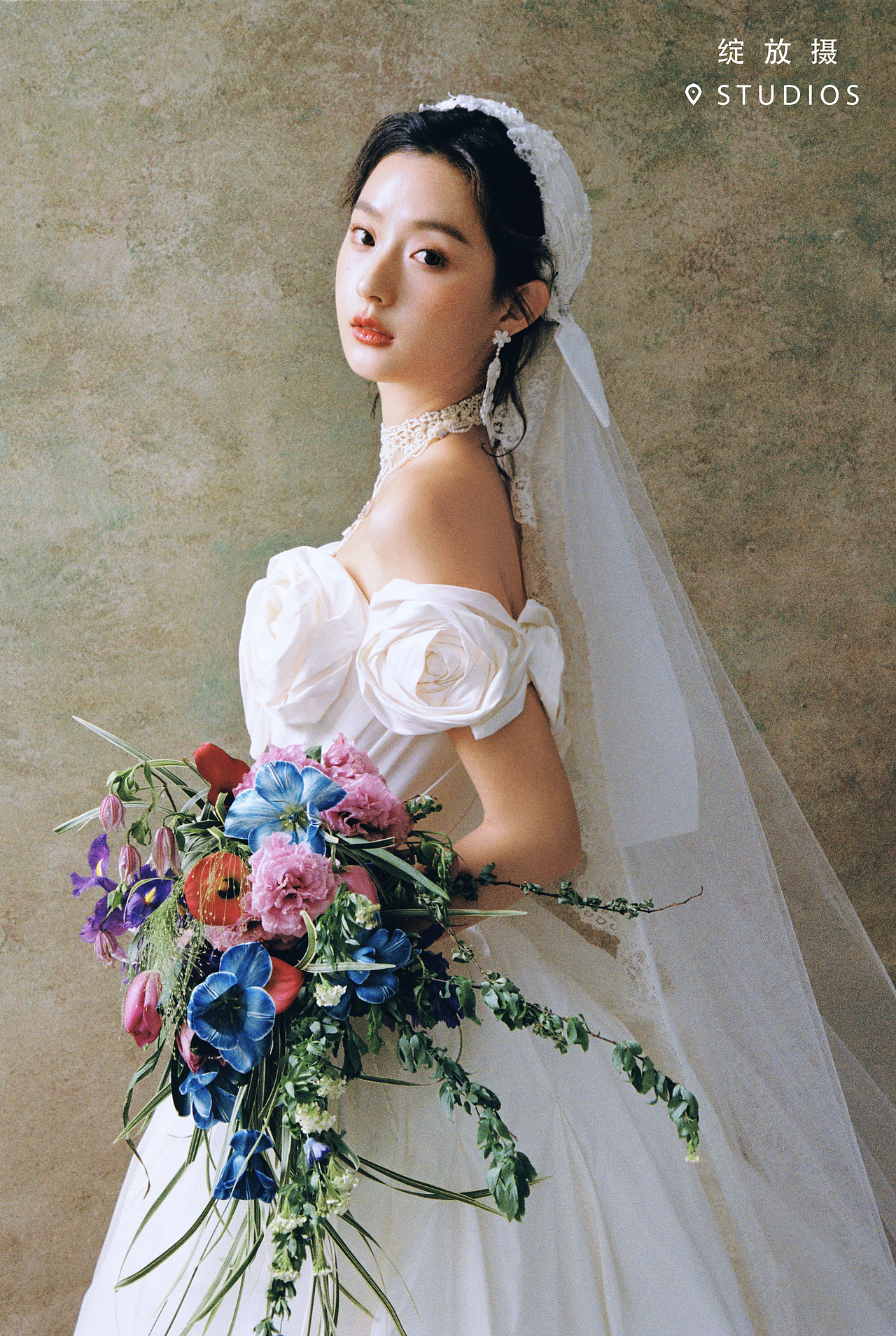爱惨了我的复古油画风婚纱照啊❤️北京婚纱照