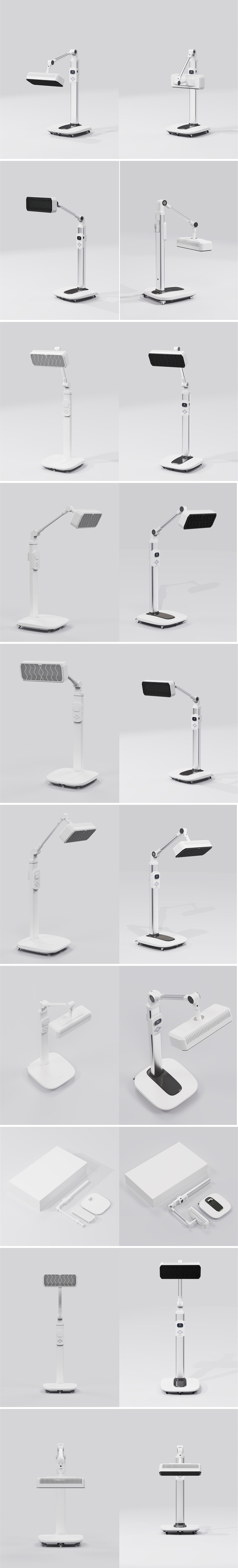 Keyshot产品白膜+白底图渲染