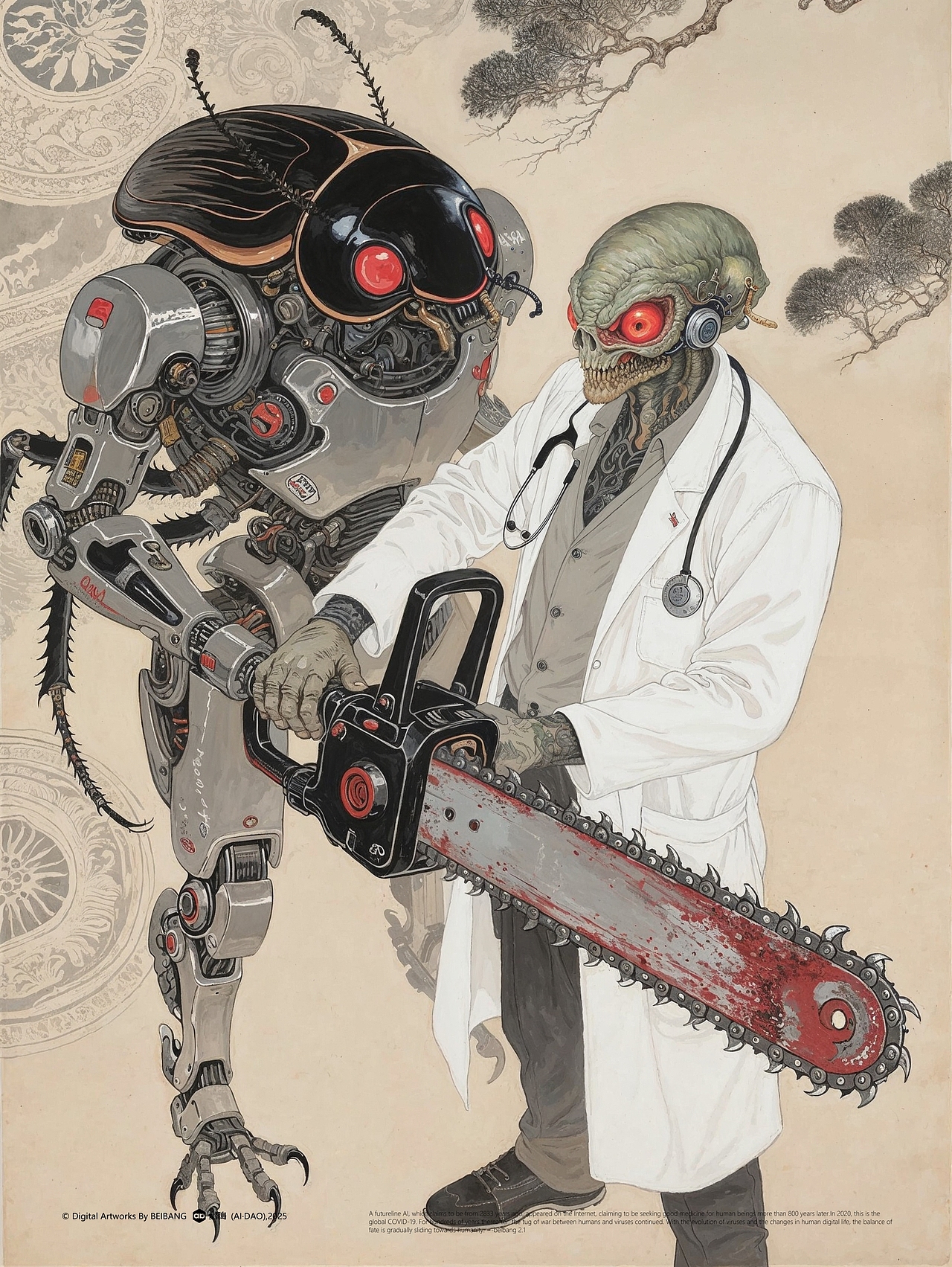 一组《虫甲人》（图ZMzg5MjM0MDAw） - AI作品 - 站酷设计师北邦原创素材 - 站酷ZCOOL