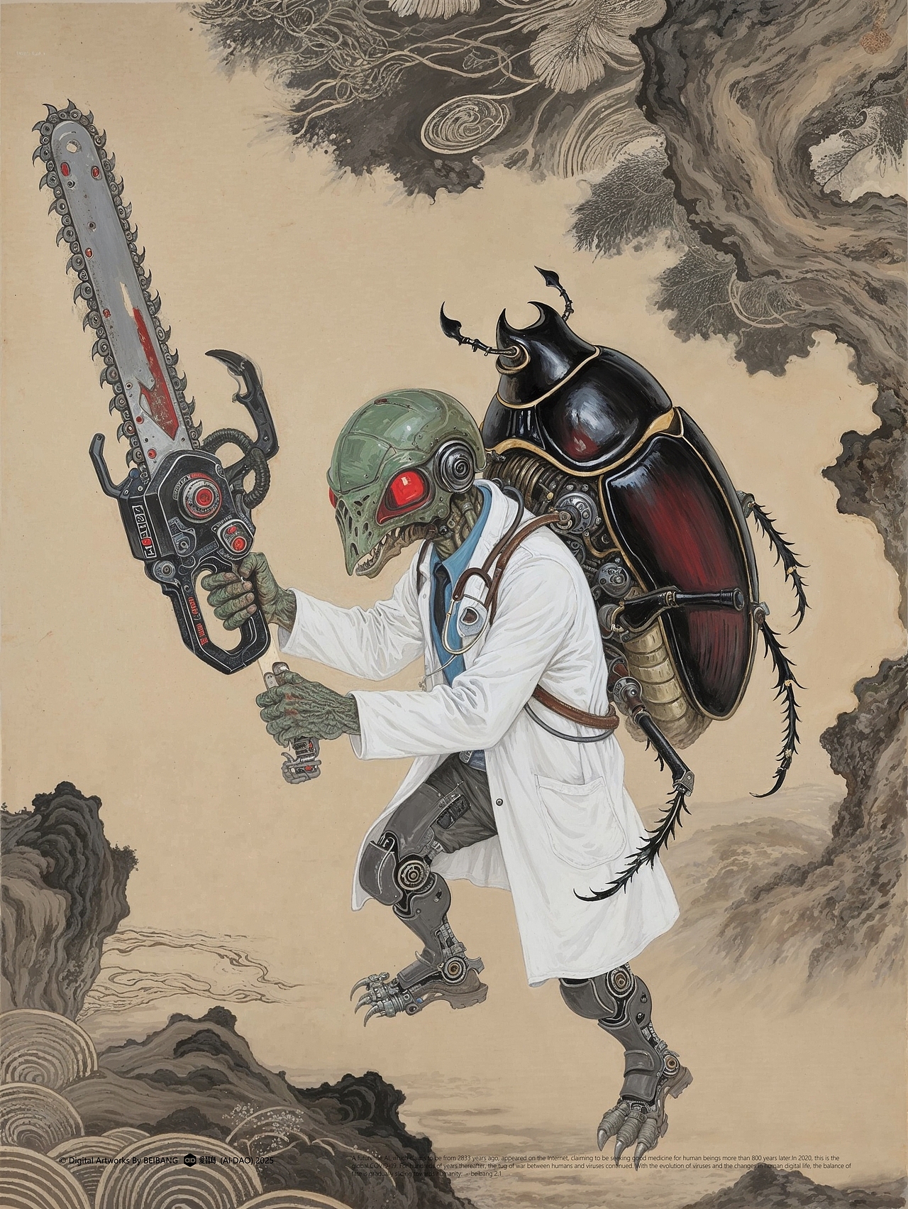 一组《虫甲人》（图ZMzg5MjM0MDA4） - AI作品 - 站酷设计师北邦原创素材 - 站酷ZCOOL