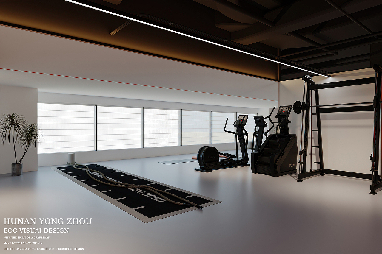 健身房（图ZMzg5MjQ0MTUy） - 商业空间设计 - 站酷设计师BOCDS原创素材 - 站酷ZCOOL