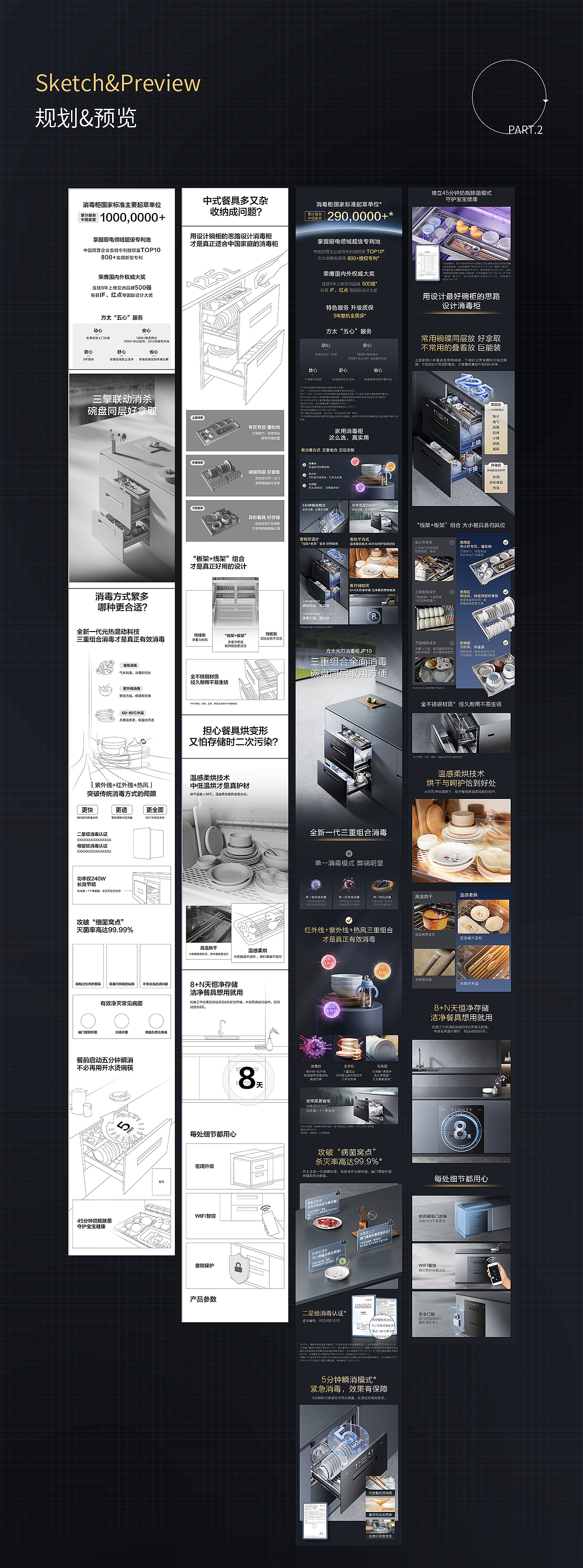 [ 方太-光刃消毒柜JP10 ] 详情案例