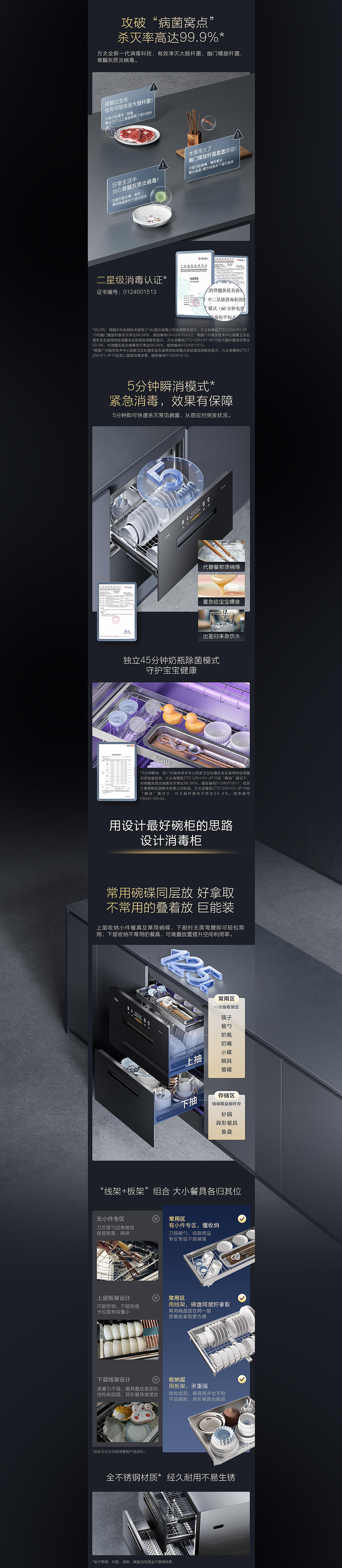 [ 方太-光刃消毒柜JP10 ] 详情案例