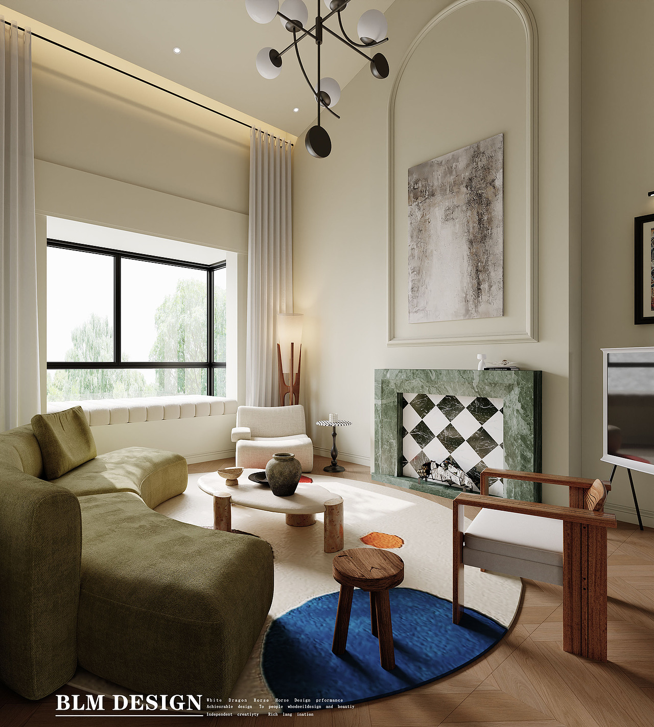 简法-白龙马效果图