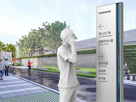 办公楼导视系统