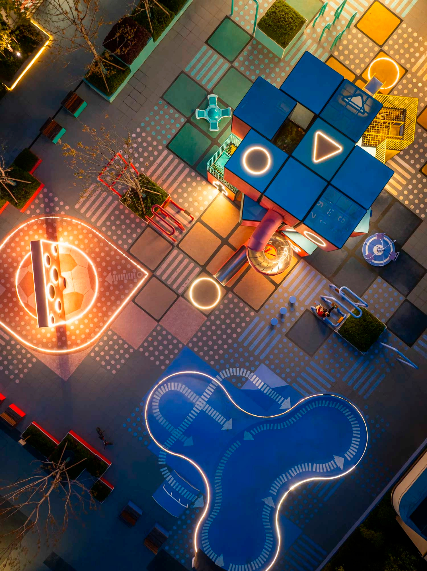 构建童趣与光影的共融场域-抚州Rubix广场|365天的好设计NO.73