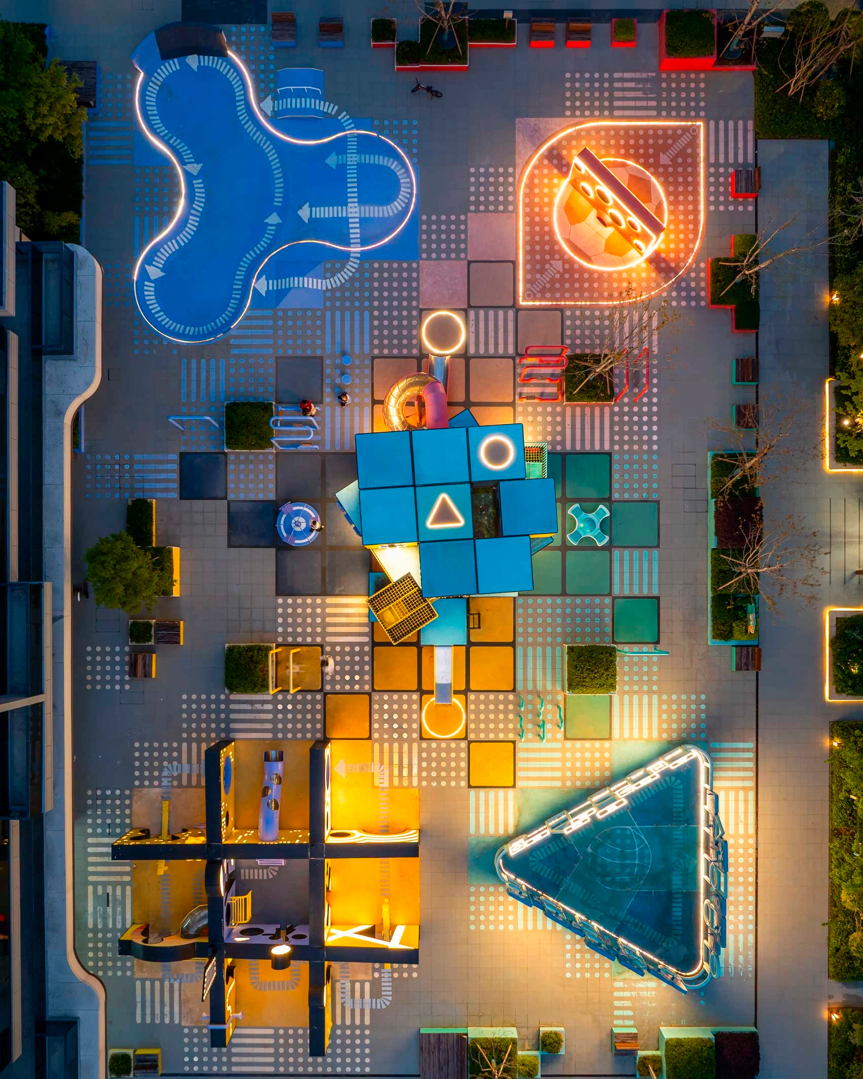 构建童趣与光影的共融场域-抚州Rubix广场|365天的好设计NO.73