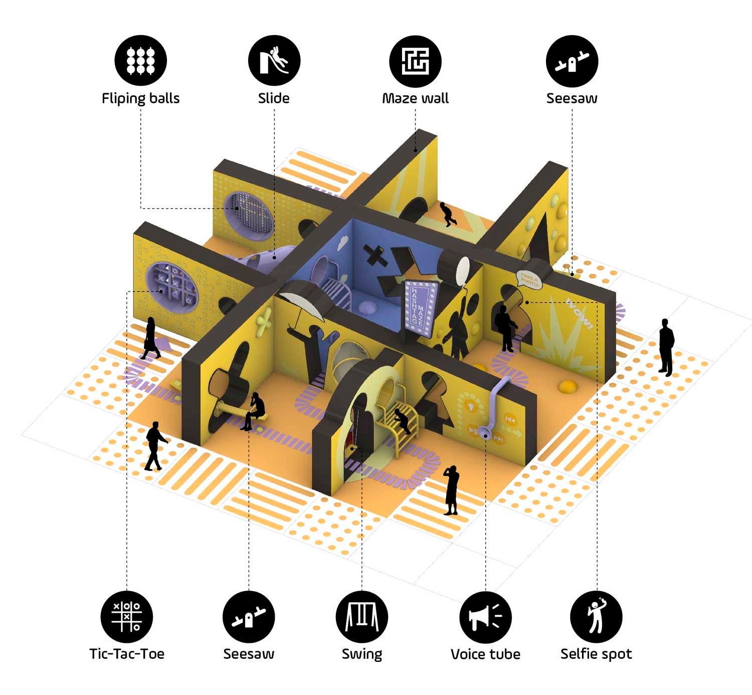 构建童趣与光影的共融场域-抚州Rubix广场|365天的好设计NO.73