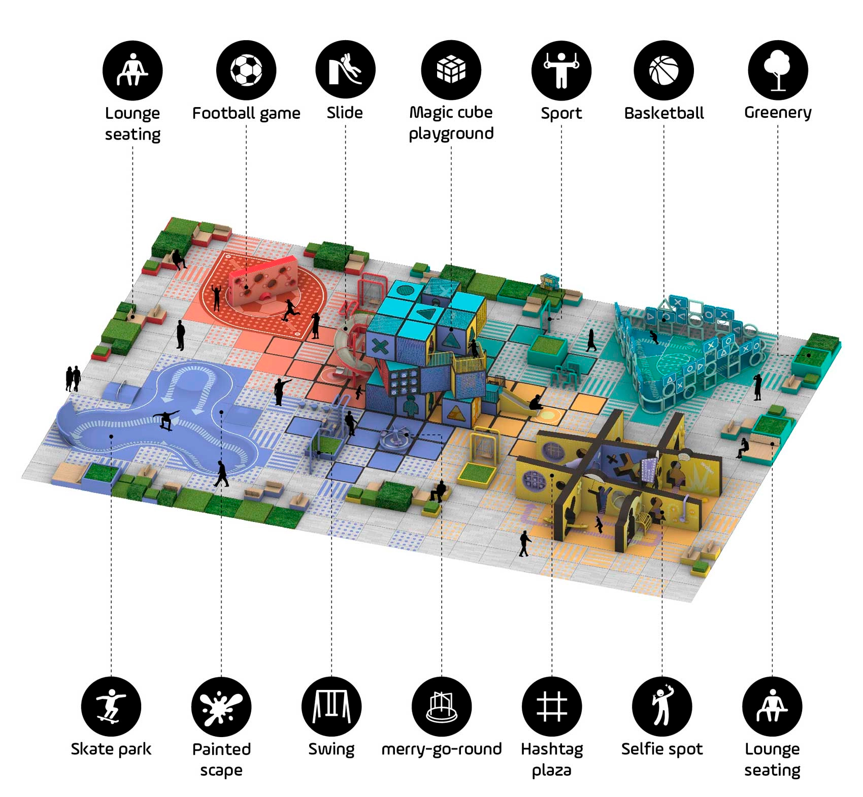构建童趣与光影的共融场域-抚州Rubix广场|365天的好设计NO.73