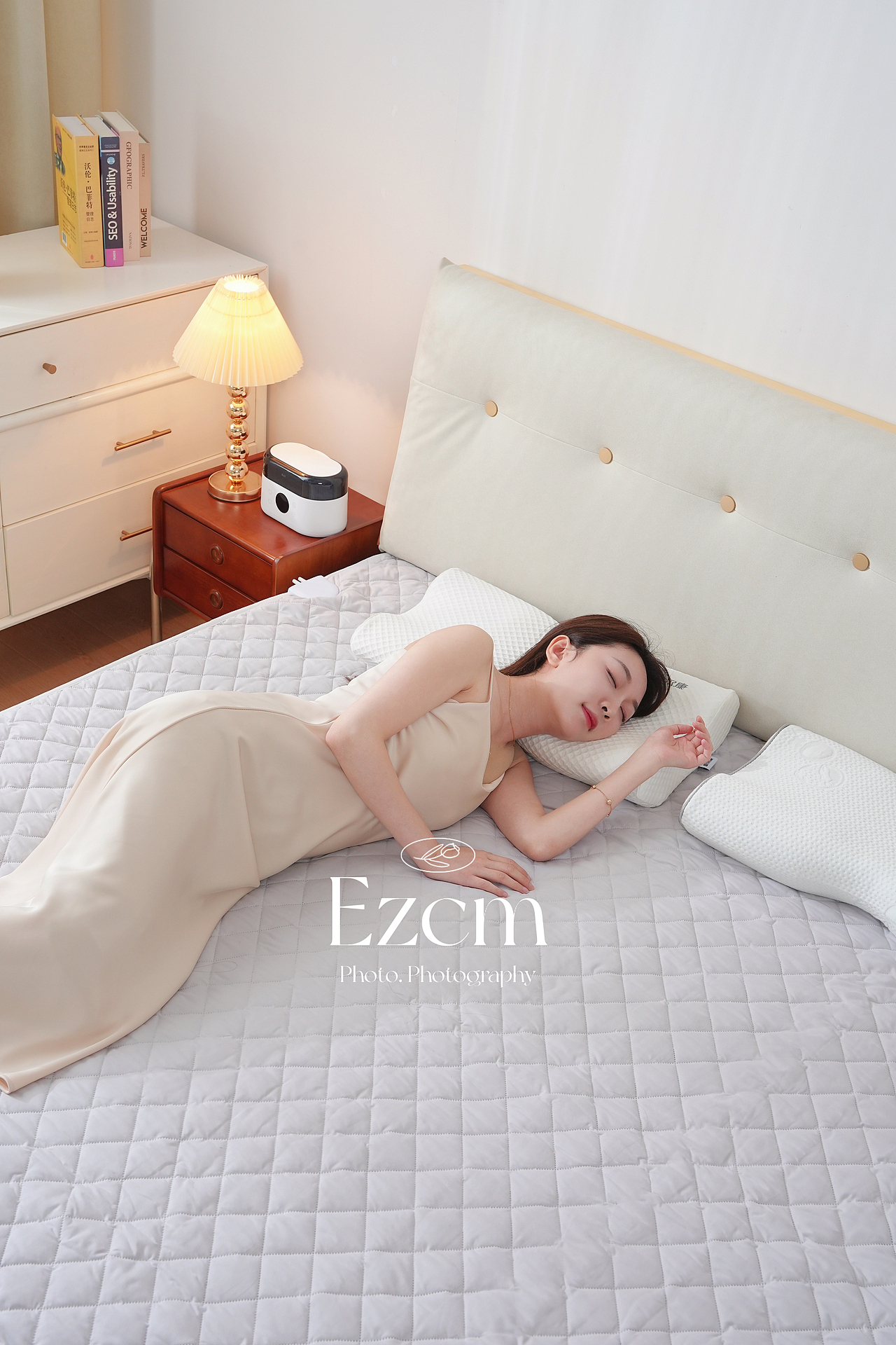 水暖垫-四季守护，温润如初-模特演绎