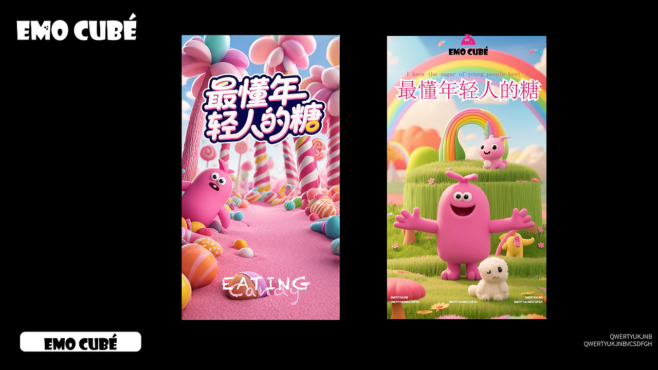 EMO CUBE 情绪魔方品牌全案(Z世代情绪要食赛道破局者)