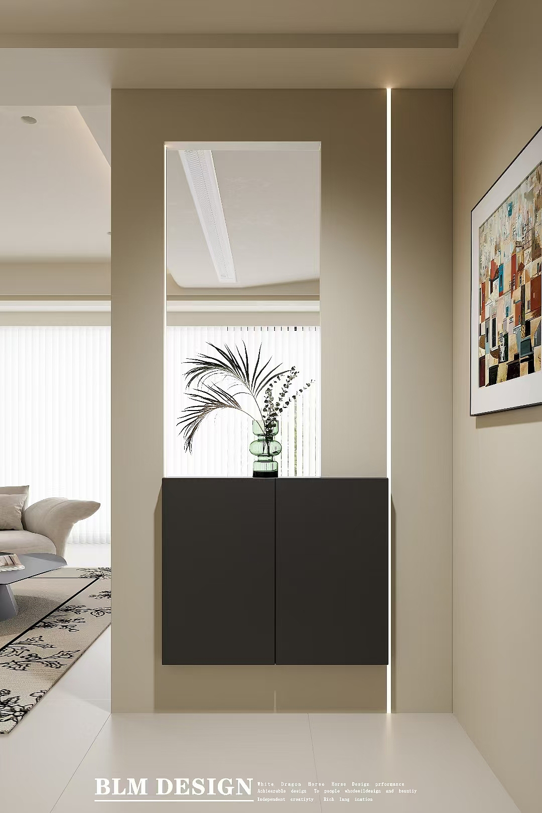 现代--白龙马效果图