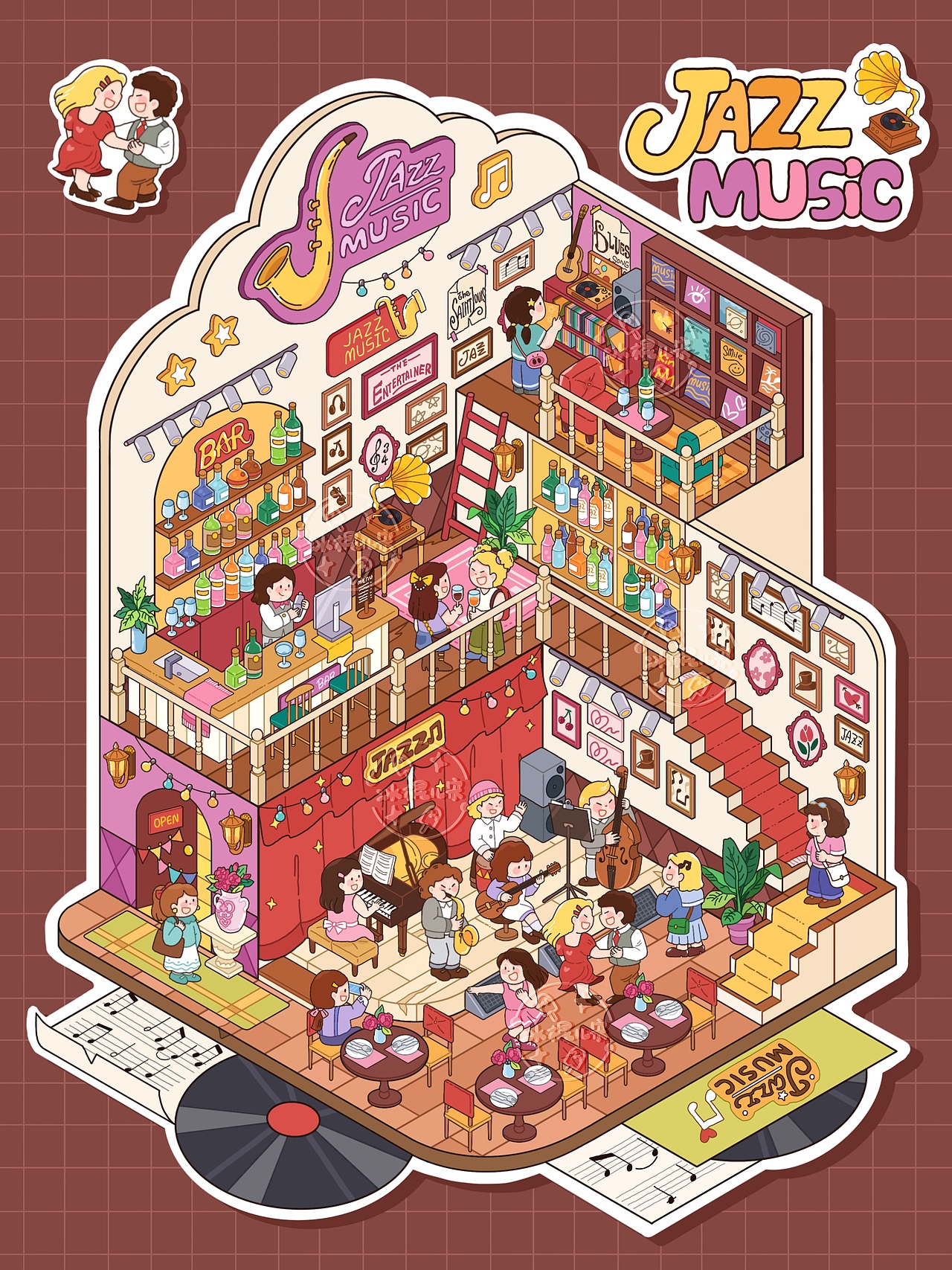 近日合集2.5D（图ZMzg5MjYwMzUy） - 儿童插画 - 站酷设计师冰棍儿宋原创素材 - 站酷ZCOOL