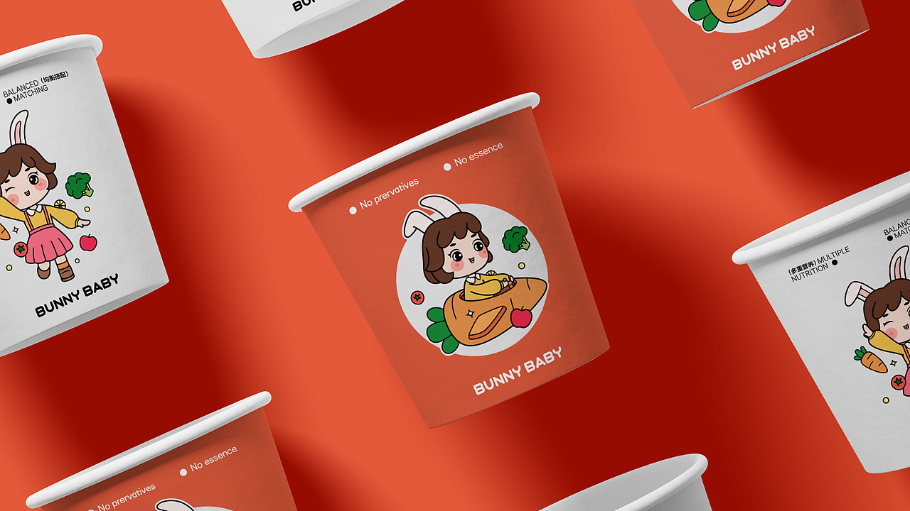 BUNNY BABY丨果蔬汁品牌全案设计