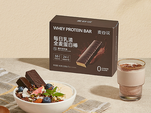 零食摄影 ——新生代瘦身轻食麦谷说谷物蛋白棒