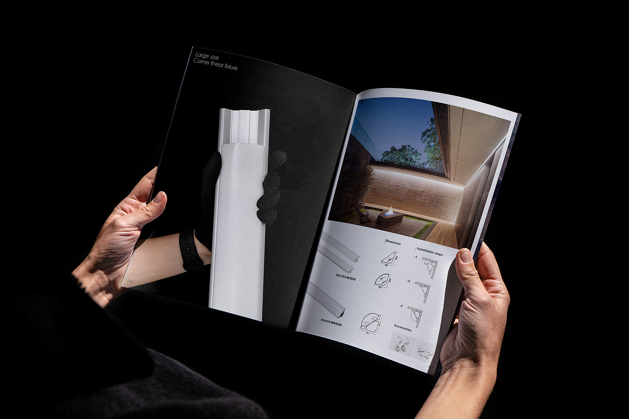 灯饰行业画册设计
