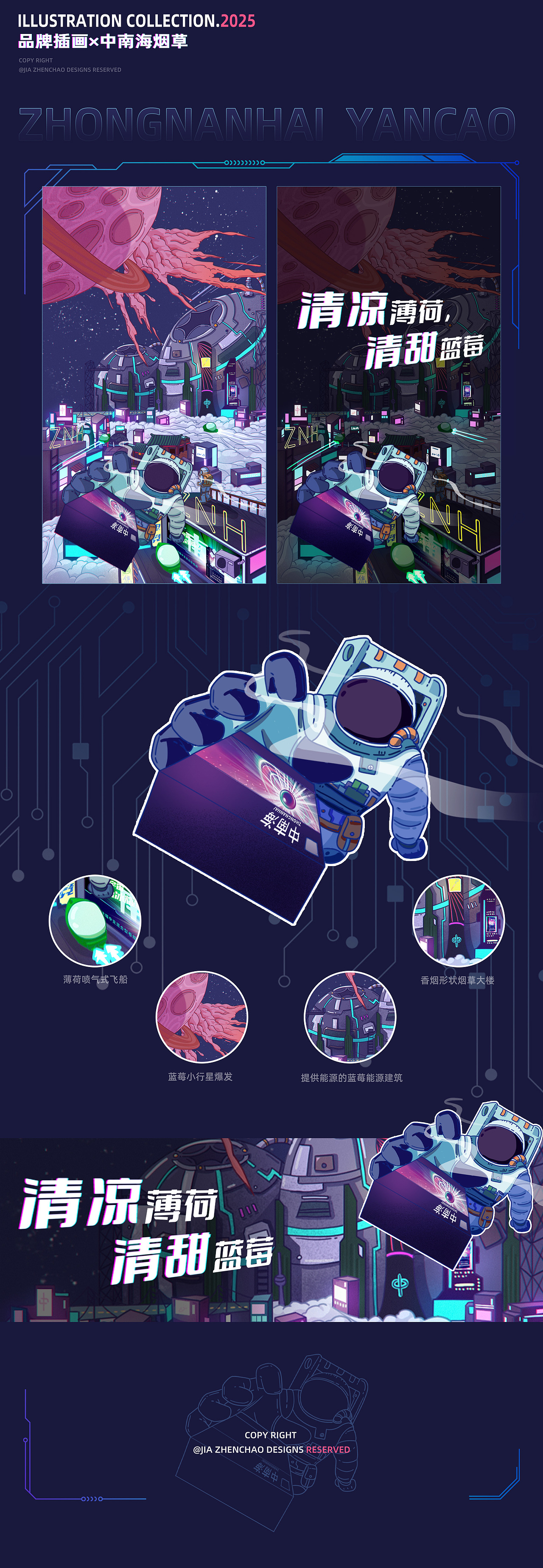 插画作品合集（图ZMzg5MjcxNjQ4） - 商业插画 - 站酷设计师李慢慢_原创素材 - 站酷ZCOOL