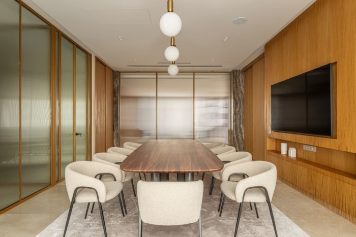 圆形的立面为内部几何形状提供了信息 营造出流畅而诱人的美感（图ZMTUwNjk2MDA=） - 资讯 - 站酷设计师凯悦办公装修原创素材 - 站酷ZCOOL