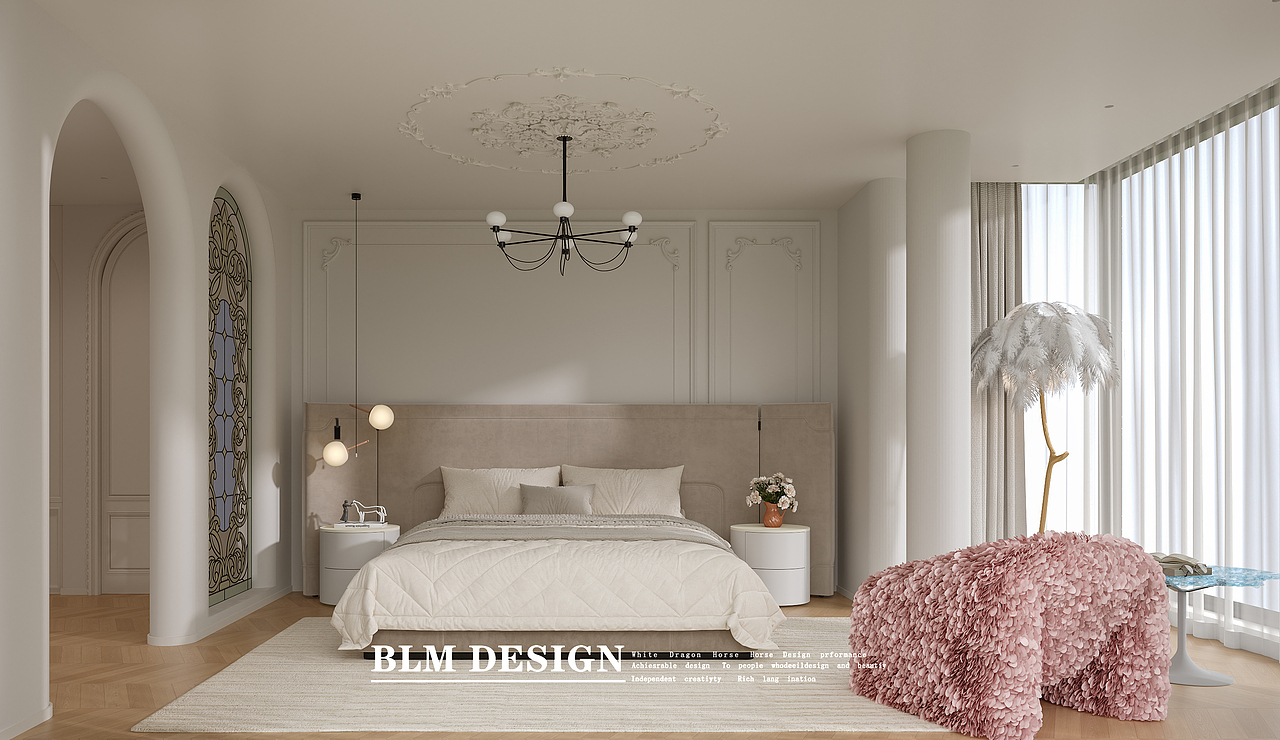 现代--白龙马效果图