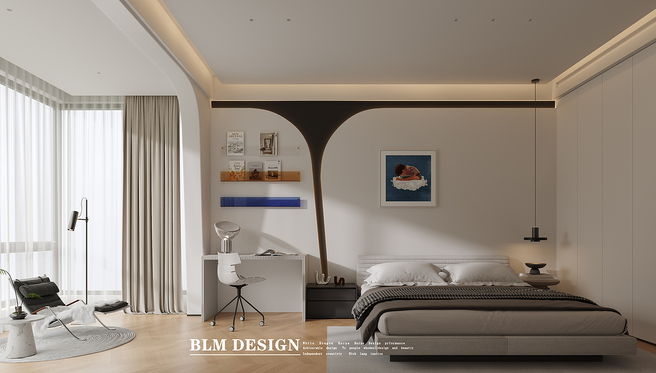 现代--白龙马效果图