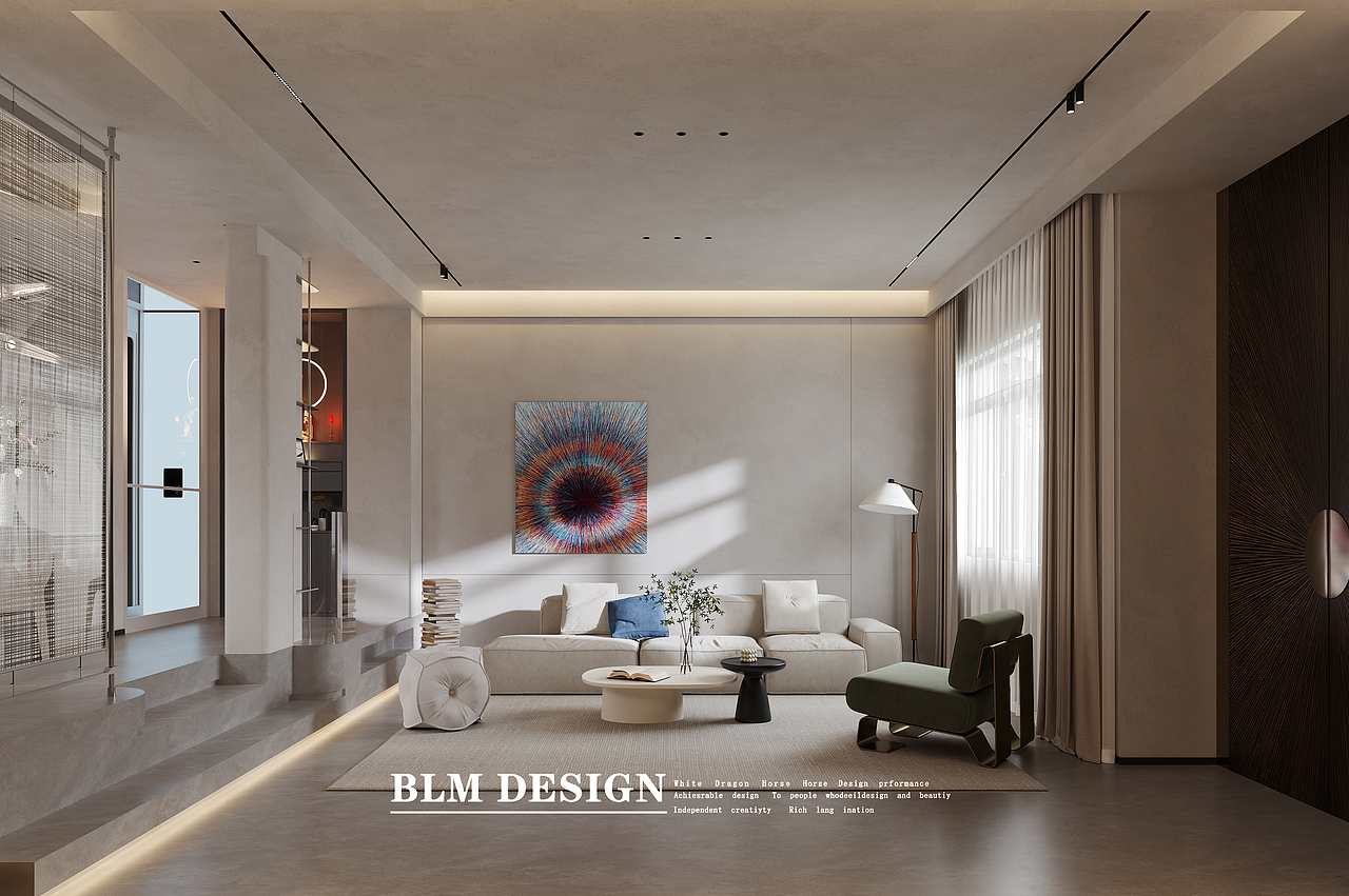 现代--白龙马效果图