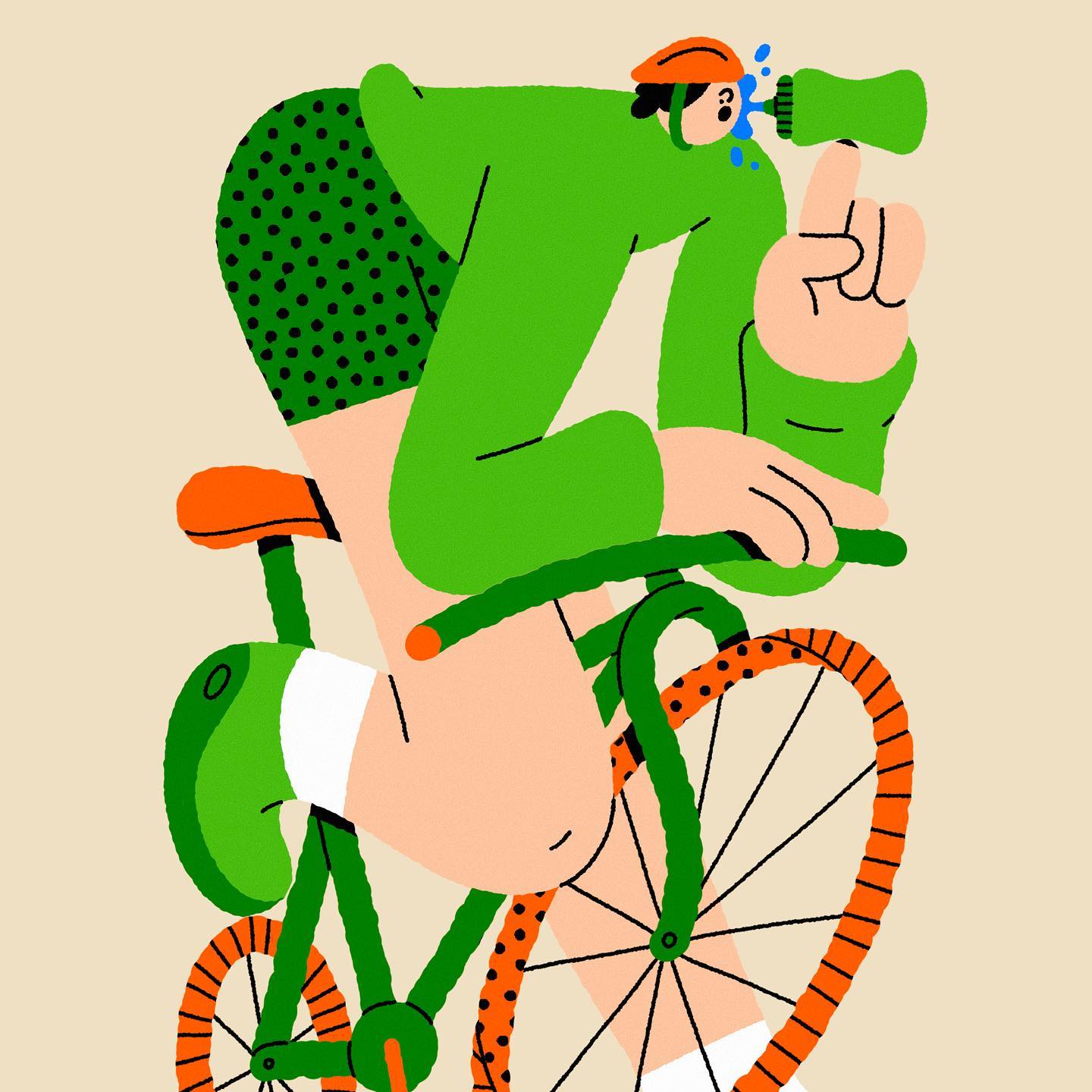 溢出画面的chill气息 - 美国插画家Spencer Gabor的插画作品｜365天的好设计NO.75（图ZMTUwNjk5MDA=） - 观点 - 站酷设计师站酷资讯原创素材 - 站酷ZCOOL