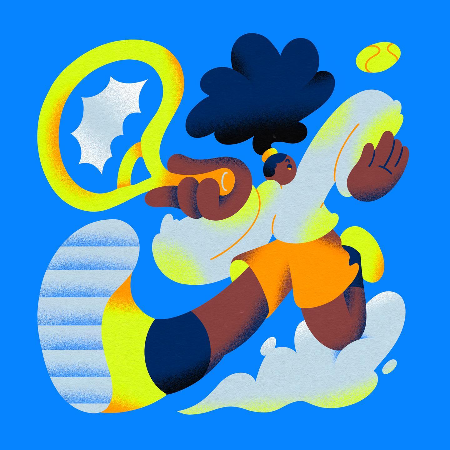 溢出画面的chill气息 - 美国插画家Spencer Gabor的插画作品｜365天的好设计NO.75（图ZMTUwNjk5MjQ=） - 观点 - 站酷设计师站酷资讯原创素材 - 站酷ZCOOL