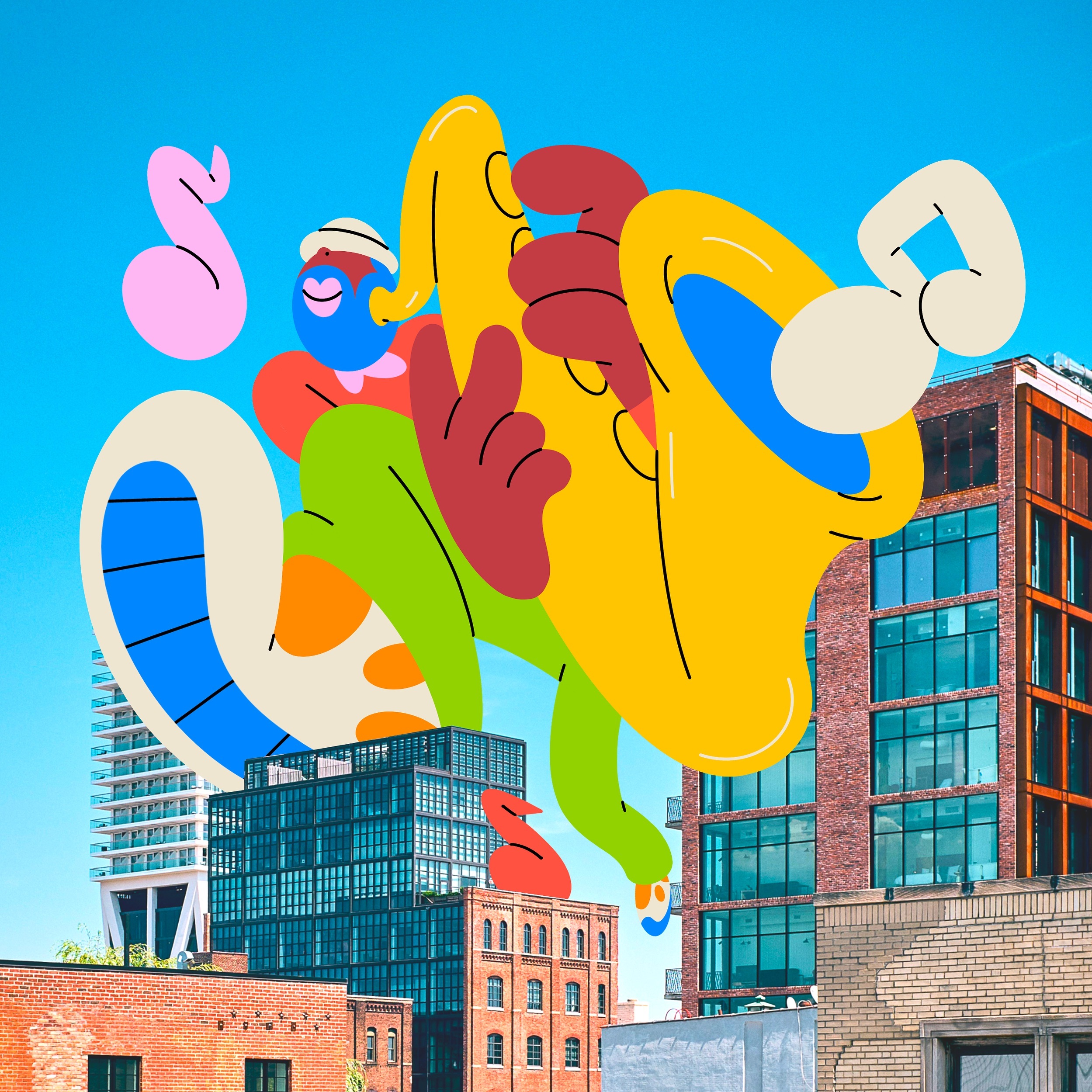 溢出画面的chill气息 - 美国插画家Spencer Gabor的插画作品｜365天的好设计NO.75（图ZMTUwNjk5NDg=） - 观点 - 站酷设计师站酷资讯原创素材 - 站酷ZCOOL