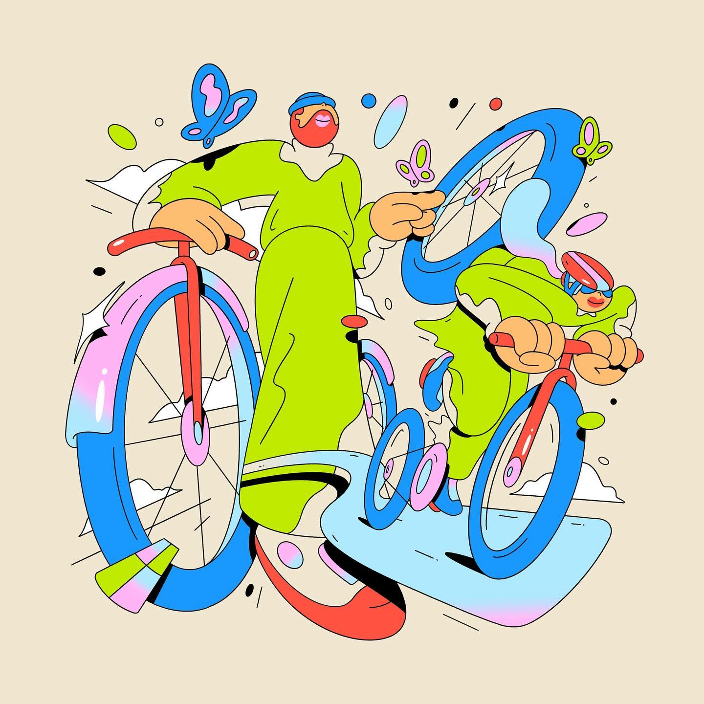 溢出画面的chill气息 - 美国插画家Spencer Gabor的插画作品｜365天的好设计NO.75（图ZMTUwNjk5NjQ=） - 观点 - 站酷设计师站酷资讯原创素材 - 站酷ZCOOL