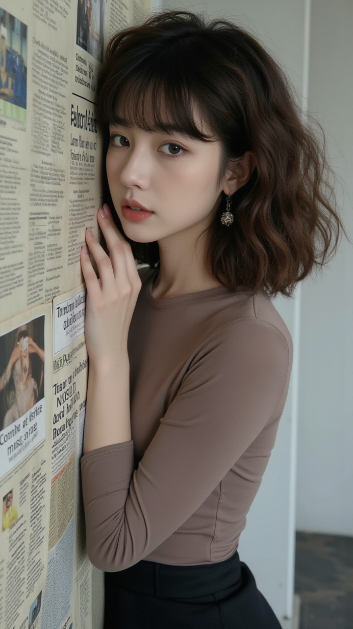 2025怀旧美学密码！AI生成“90年代胶片感女作家”人像，老台灯光晕竟带柏林噪声算法