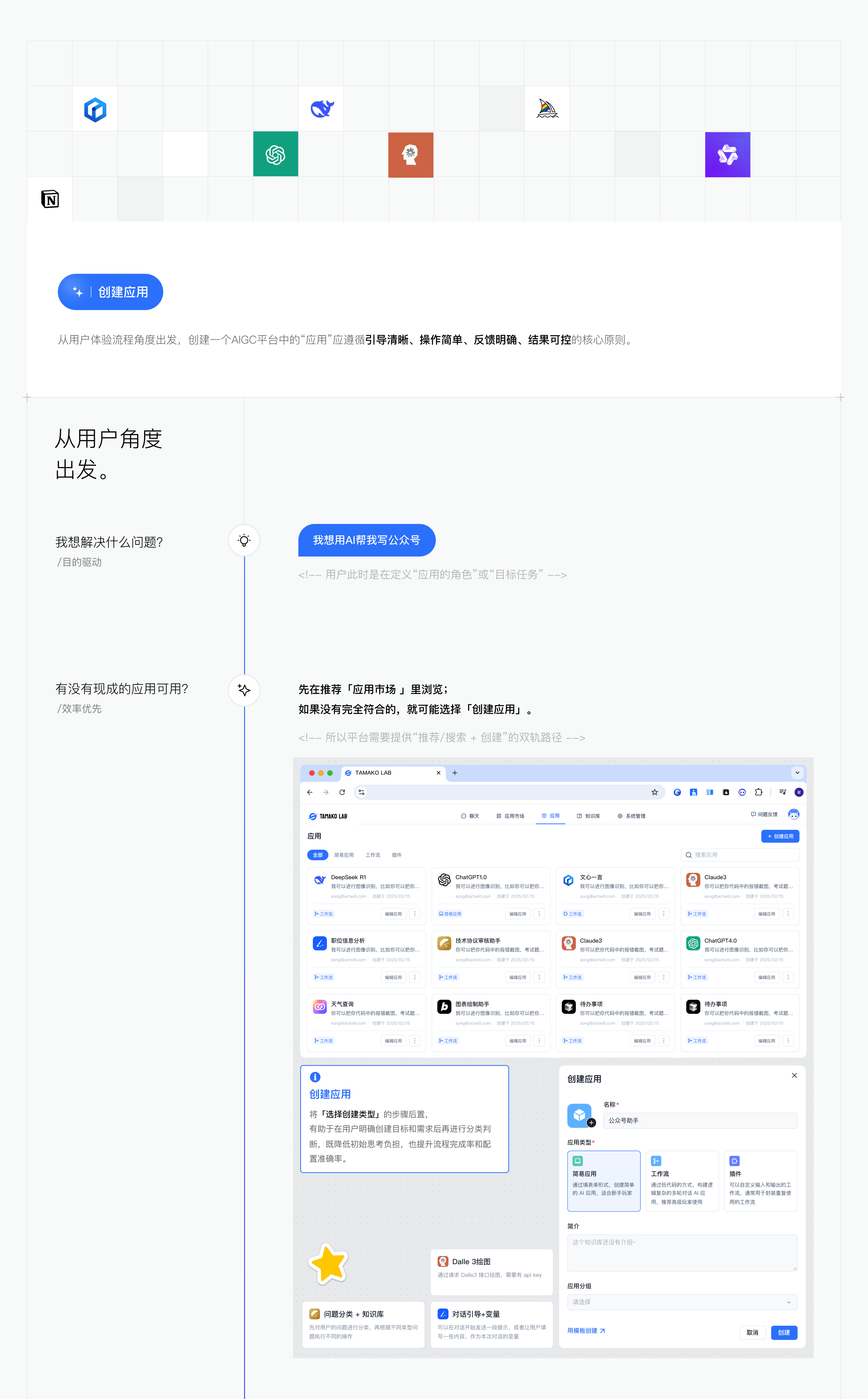 多模态AIGC内容生成平台项目复盘-作品集（图ZMzg5MzA4MzA0） - 软件界面 - 站酷设计师一颗鸡蛋黄原创素材 - 站酷ZCOOL