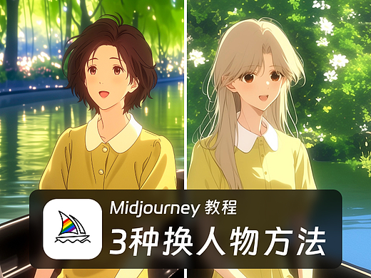MJ 3种方法替换人物
