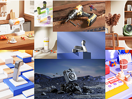 【keyshot/blender渲染练习】2025渲染练习