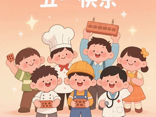 五一劳动节快乐（个人主页-ZNzE3NzY5NDA=） - 商业插画 - 站酷设计师Z775355091原创素材 - 站酷ZCOOL