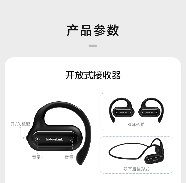 IndoorLink 2025 旗舰 E105 无线讲解器重磅面世