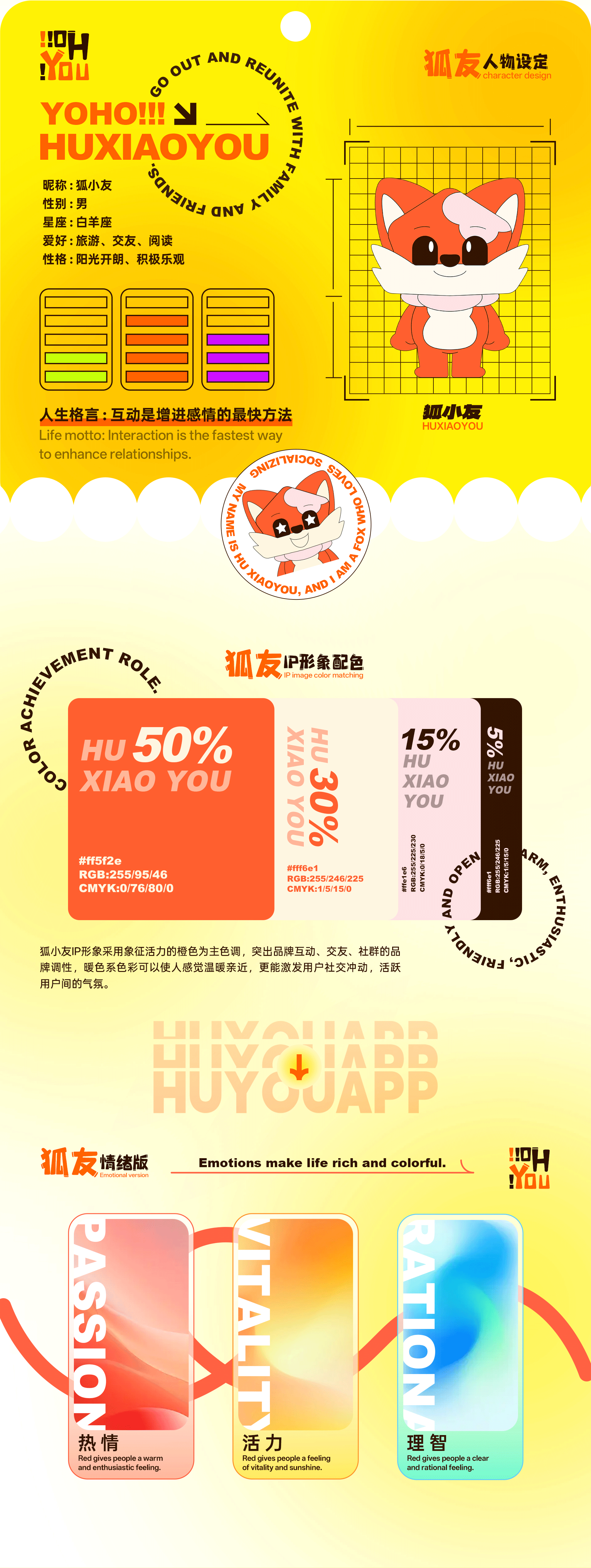 狐友APP IP形象设计