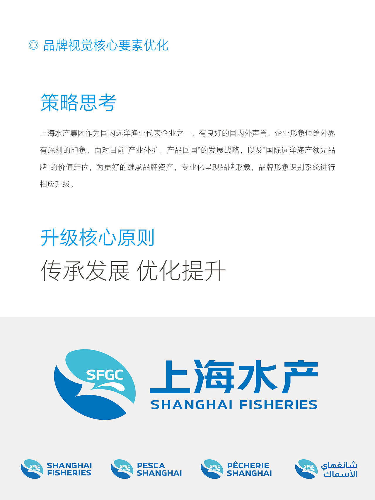 知形了义 | 上海水产集团品牌形象升级（图ZMzg5MzM1MTcy） - Logo - 站酷设计师知形了义品牌营销原创素材 - 站酷ZCOOL