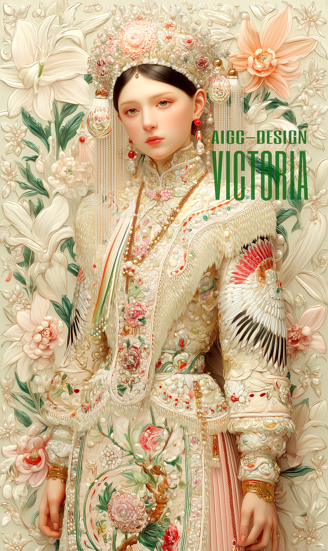 AIGC-《美人图鉴》四(图ZMzg5MzQ4NjU2) - AI作品 - 站酷设计师AIGCVictoria原创素材 - 站酷ZCOOL