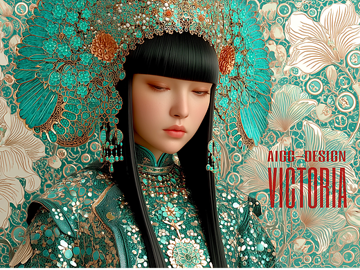 AIGC-《美人图鉴》五