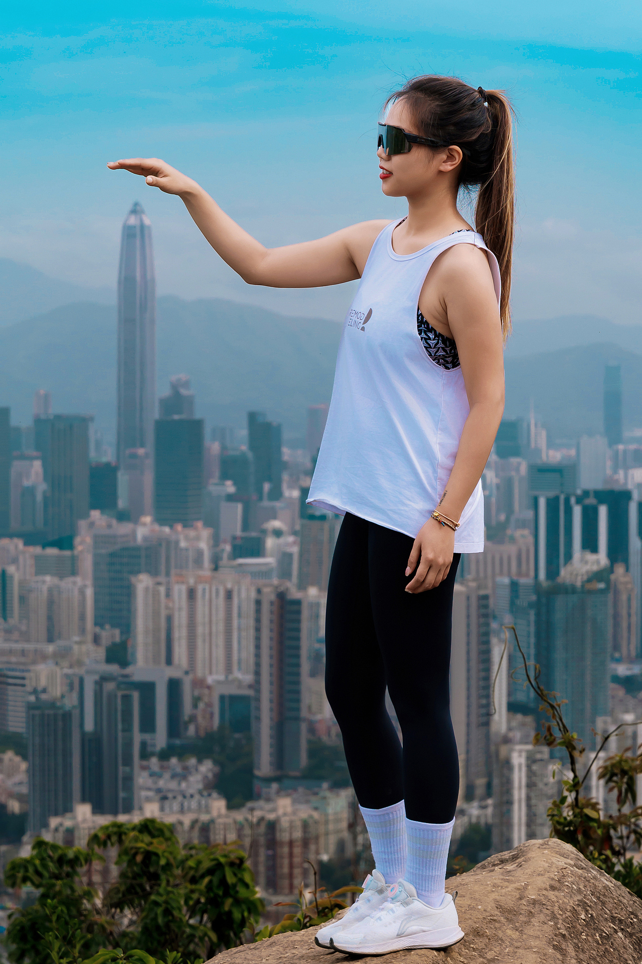 深圳梅林水库人像摄影②