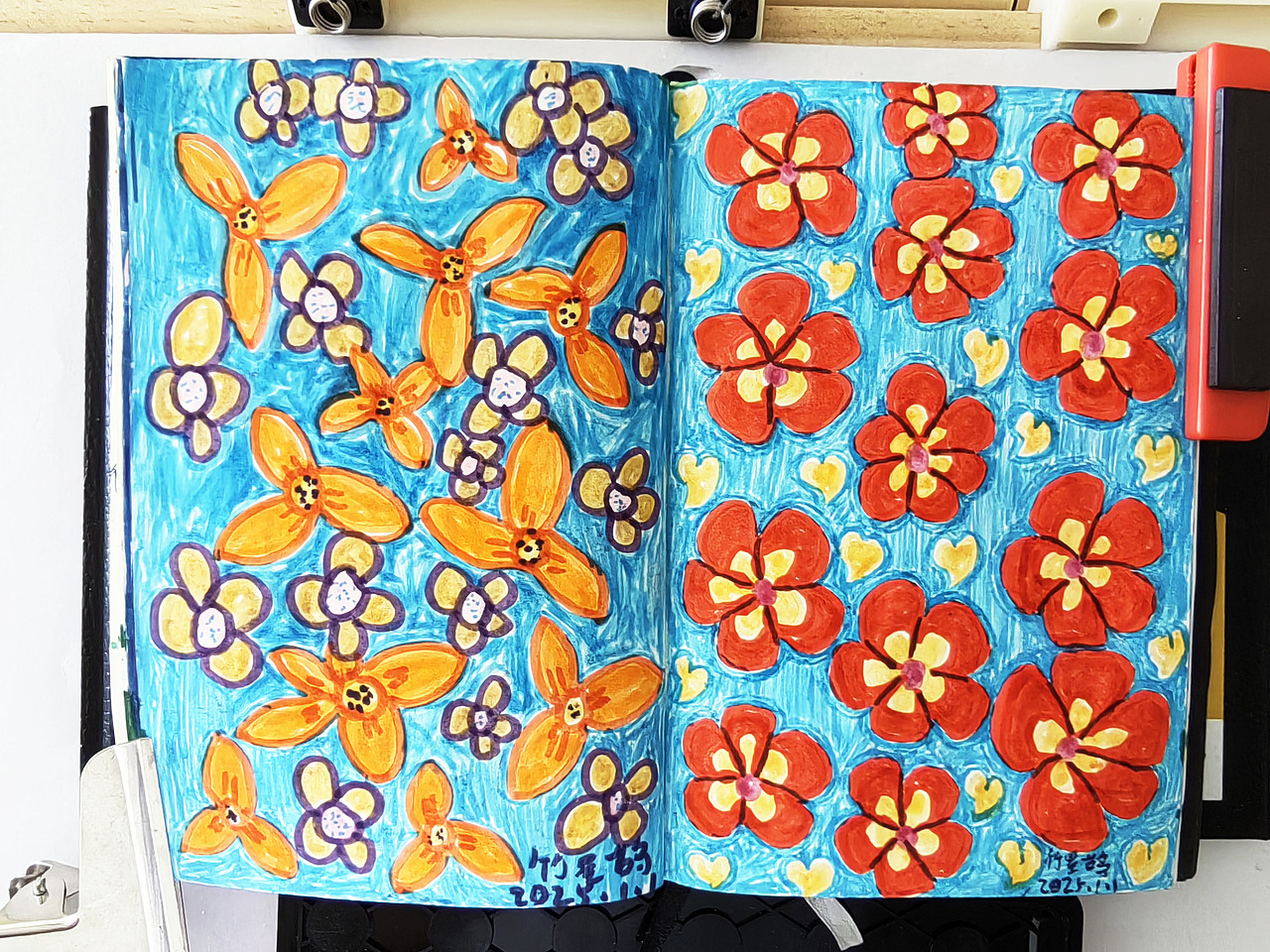 花卉植物水彩笔速写本（图ZMzg5MzYxNzA0） - 创作习作 - 站酷设计师竹星鹊原创素材 - 站酷ZCOOL