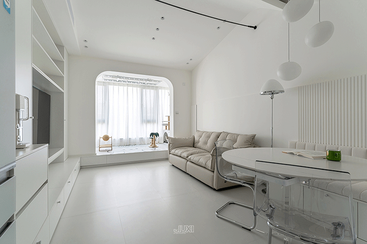 理想的奶油风,构建气质满满的未来四口之家