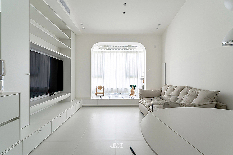 理想的奶油风,构建气质满满的未来四口之家